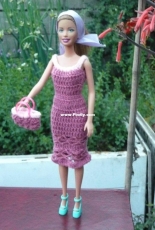 Maguinda Bolsón - Julia dress and bag set for dolls