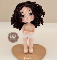 daisy crochet patern - Melody Base Doll