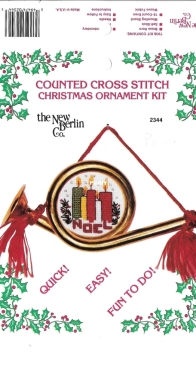 The New Berlin Co. - 2344 - Noel Candles Ornament by Pat Maloney Bord