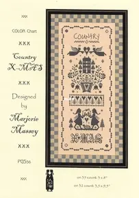 Marjorie Massey PGS-36 Country XMAS  XSD + PCS