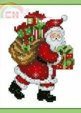 Dimensions 70-08912 Santa with Bag Ornament