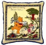 Designer Stitches - H23 - Poohs Thinking Cushion