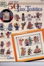 American School of Needlework ASN 3711 - 50 Tiny Teddies