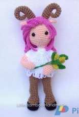Little Bamboo Handmade Crafts - Aries Amigurumi
