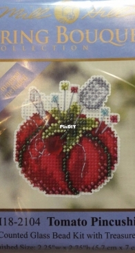 Mill Hill - Spring Bouquet Collection MH18-2104 Tomato Pincushion XSD