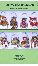 Imaginating 1564 Snowy Day Snowman by Robin Kingsley XSD