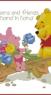 Semco Disney Home PCX001 Flowers and Friends go Hand in Hand XSD