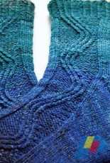 La Laguna Socks by Ingrid Hiddessen-Eng.,Italian,German-Free