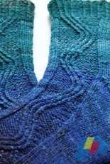 La Laguna Socks by Ingrid Hiddessen-Eng.,Italian,German-Free
