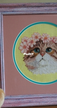 Spring cat by Maria Sinitsyna