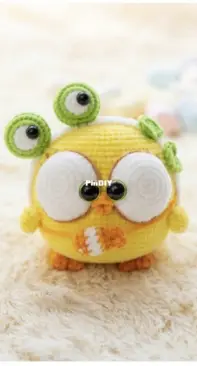 Kaia Crochet - Kaia Han - Adai Li - Chubby Yellow Chick