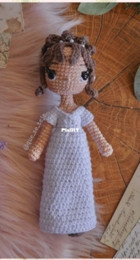 Que Se Teje Amigurumis - Melisa Valdes - Elizabeth Bennet - Spanish