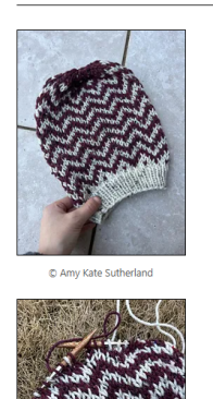 Elevate Beanie by Amy Kate Sutherland - The Graceful Tangle