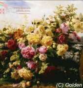 Golden Kite 1941 Still Life with flowers