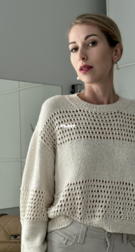 Shick Top/Jumper by Ekaterina Stepanova - wool.style - Russian