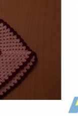 Crochet cupboard trim