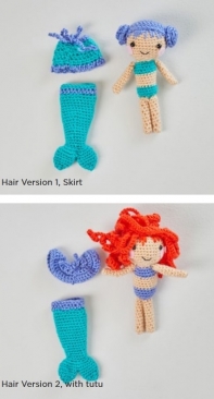 Yarnspirations - Nancy Anderson - Dia & Mia Mermaid - Free