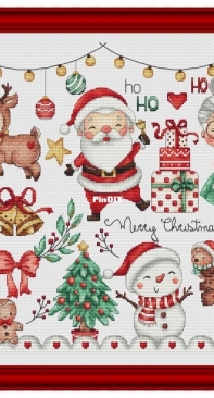 Les petites croix : Christmas Scene Scenes de noel