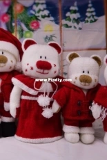 Knitting By Post - Beau, Belle, Boo and Bess Bears Toys Adventure 2