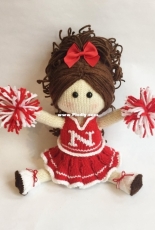 Violets and Heather-Violets and Heather- Cheerleader Doll
