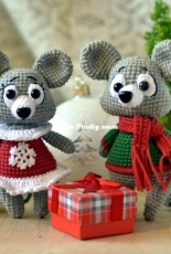 Anna Amigurumi - Anna Korobkova - Mouse - Russian