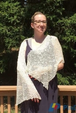 Risoni Star Shawl by Jo Ellen Burton/Yarn Bazaar -Free