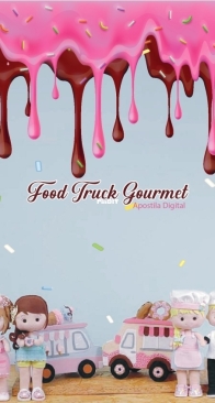Vanessa Penedo-Mimos em Feltro - Food Truck Gourmet - Portuguese