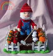 Crafts for Angels Designs - Barbara Maroney - Mike The Farmer Gnome
