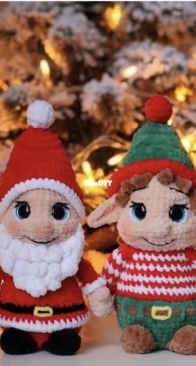 White Art Line - Yarunova Toys - Yana Yarunova - Gnomes