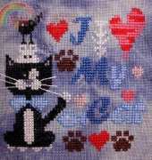 Barbara Ana Designs - I Love My Cat - Free
