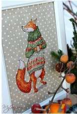 Animals in Sweaters - Fox by Ekaterina Gafenko and Mila Vozhd