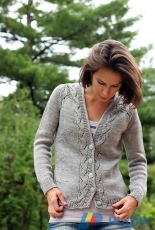 Tanis Fiber Arts-Lady Sunnyside Cardigan by Tanis Lavallee