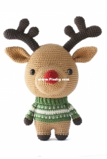 DIY Fluffies - Mariska Vos-Bolman - Rudolph the Reindeer - Russian - Translated - Free