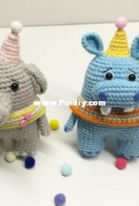 Elephants and Hippopotamus