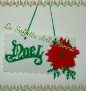 Christmas felt hanger