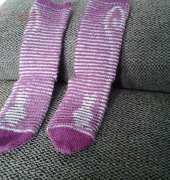 Alices Illusion Cheshire Cat Socks