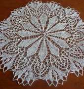 Knitted doily - "Ziuta"