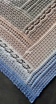 Heklowane Rękodzieło - Martynę Stolecką - Scorpio Shawl - Polish