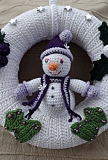 Verhext & Zugesträkelt - Eva Schmid - Door wreath winter time - German
