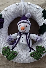 Verhext & Zugesträkelt - Eva Schmid - Door wreath winter time - German