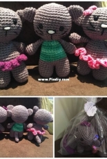 Three little cats