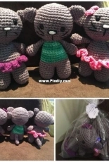 Three little cats