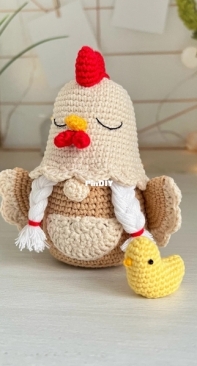 Katy mimi toys - KnitToys - Katerina / Tatiana / Tatyana Medvedeva - Hen gnome
