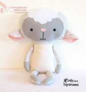 Dolls and Daydreams - Lamb sewing pattern