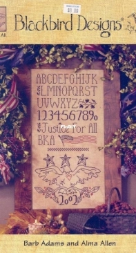 Blackbird Designs - Justice For All by  Barb Adams and Alma Allen