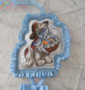 dog with child