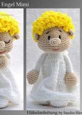 Haekelgetier - Motley Crochet Crew - Sandra Hawlik - Mimi the Angel - Engel Mimi - German