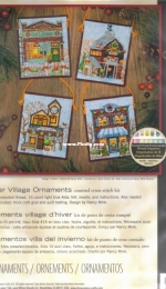 Dimensions 70-08954 - Winter Village Ornaments
