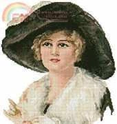 Artecy Cross Stitch - Victorian Black Hat