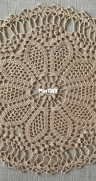 Crochet Doilys Oval from Filethaekeln